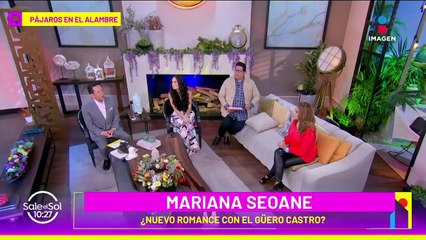 Mariana Seoane estrena romance con El Güero Castro