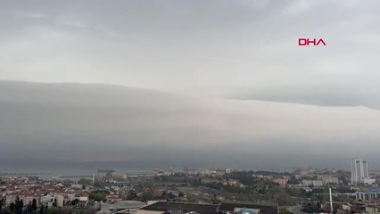 İSTANBUL-SAĞANAK YAĞIŞIN ARDINDAN OLUŞAN GÖKKUŞAĞI BÖYLE GÖRÜNTÜLENDİ