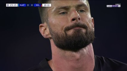 LDC : Giroud manque son penalty et laisse Naples en vie !