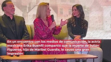 "Claro que lo hemos hablado": Érika Buenfil revela que su hijo ya sabe qué hacer en caso de que ella muera