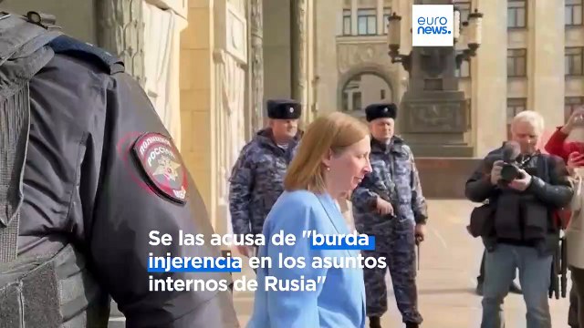 Moscú convoca a las embajadoras de EE. UU., Reino Unido y Canadá por injerencia en asuntos internos