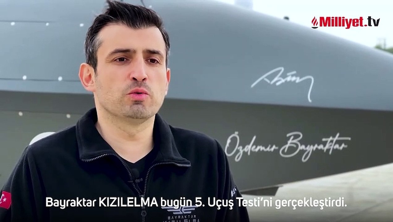 Bayraktar Kızılelma iniş takımları kapalı ilk uçuşunu başarıyla tamamladı