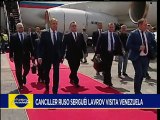 Arriba a Venezuela el canciller de la Federación de Rusia Serguéi Lavrov