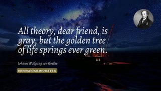 Johann Wolfgang von Goethe Wise quotes and Sayings - Life Changing Quotes