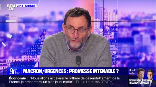 Désengorgement des urgences avant fin 2024: Je suis un peu étonné d'une annonce pareille explique Mathias Wargon (médecin urgentiste):