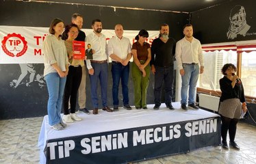 TİP, Hatay milletvekili adaylarını tanıttı: "Hatay halkının iradesi Can Atalay'ı cezaevinden çıkaracak ve bütün acıların hesabını sorduracak"