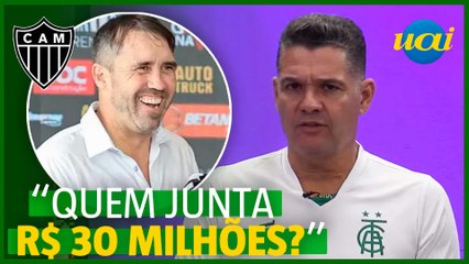 Toledo critica multa de Coudet: 'R$ 30 milhões?'