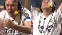 La reacción de Roncero a los goles de Rodrygo y al paradón de Courtois