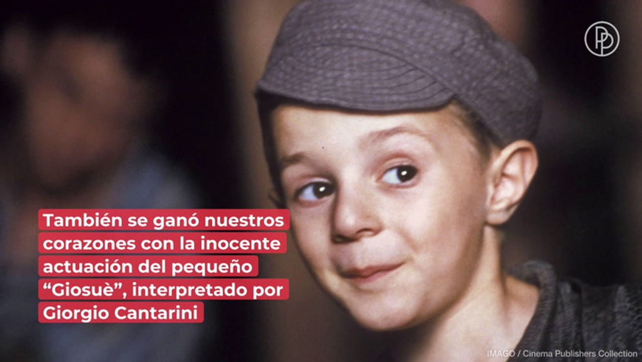 ¿Recuerdas al niño de 'La vida es bella'? Así luce el guapo actor actualmente