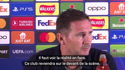 Chelsea - Lampard : "Cela prendra du temps et beaucoup de travail..."