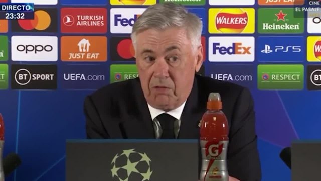 Rueda de prensa de Carlo Ancelotti, Chelsea vs. Real Madrid