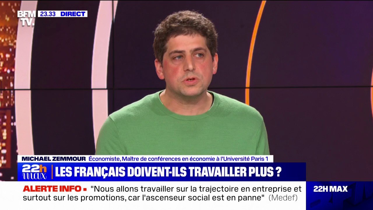 Réforme des retraites: "Je ne sais pas s'il y a un précédent de conflit social aussi dur" s'interroge Michael Zemmour (économiste)