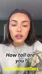 Madison Beer says I dont think I'm tall. Is she #shorts #viral #viralreels