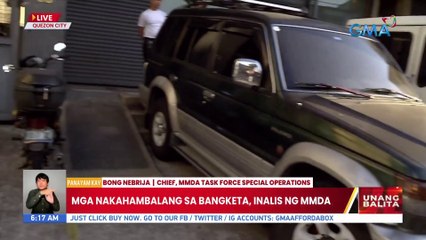Mga tauhan ng MMDA, muling nagsasagawa ng clearing operations | UB