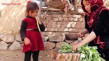روزمرہ کا معمول گاؤں کی زندگی | افغانستان کے دور دراز دیہات میں رہنا | گاؤں کے کھانے