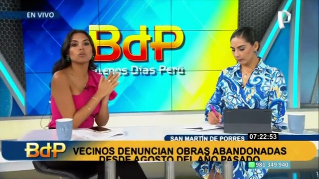 SMP: vecinos denuncian obras abandonadas desde agosto del año pasado