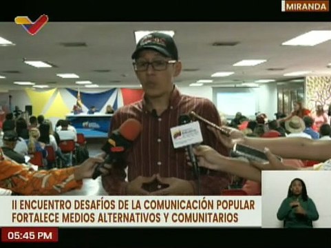 Realizan II Encuentro Desafíos de la Comunicación Popular para fortalecer los medios alternativos