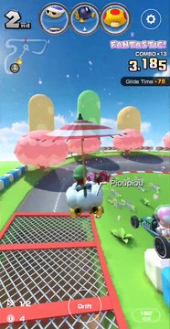 Mario Kart Tour: Mario Tour: Pink Gold Peach Cup for Coins Take 2