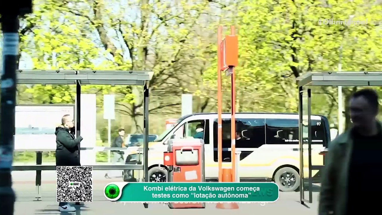 Kombi elétrica da Volkswagen começa testes como “lotação autônoma”