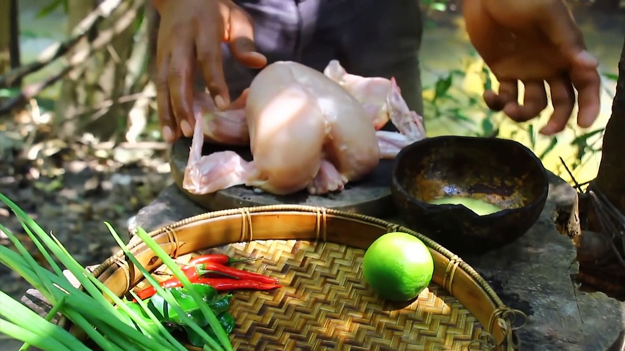 Cooking Chicken with Sweet Honey recipe - Grilled chicken with honey for Lunch