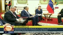 Pdte. Nicolás Maduro sostiene encuentro con el canciller ruso Serguéi Lavrov