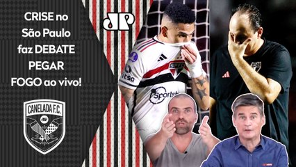 PEGOU FOGO! "TEM QUE TER VERGONHA NA CARA! O São Paulo NÃO..." CRISE no SPFC faz DEBATE FERVER!