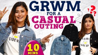 GRWM For A Casual Outing  | Easy Hacks & Styling Tips ❤️ | Sunita Xpress