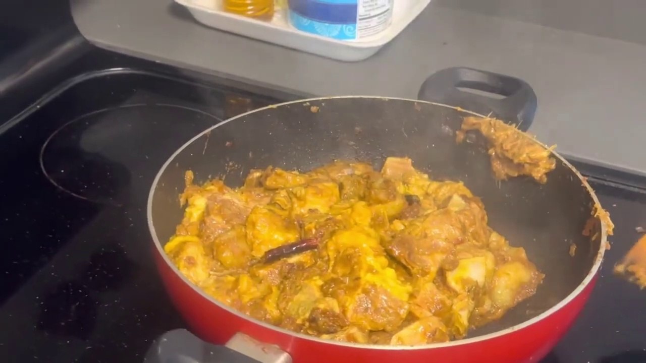 বিদেশে প্রথম সবাইকে ছেড়ে নিজের মতো করে নববর্ষ পালন ll Mutton preparation in Bengali style