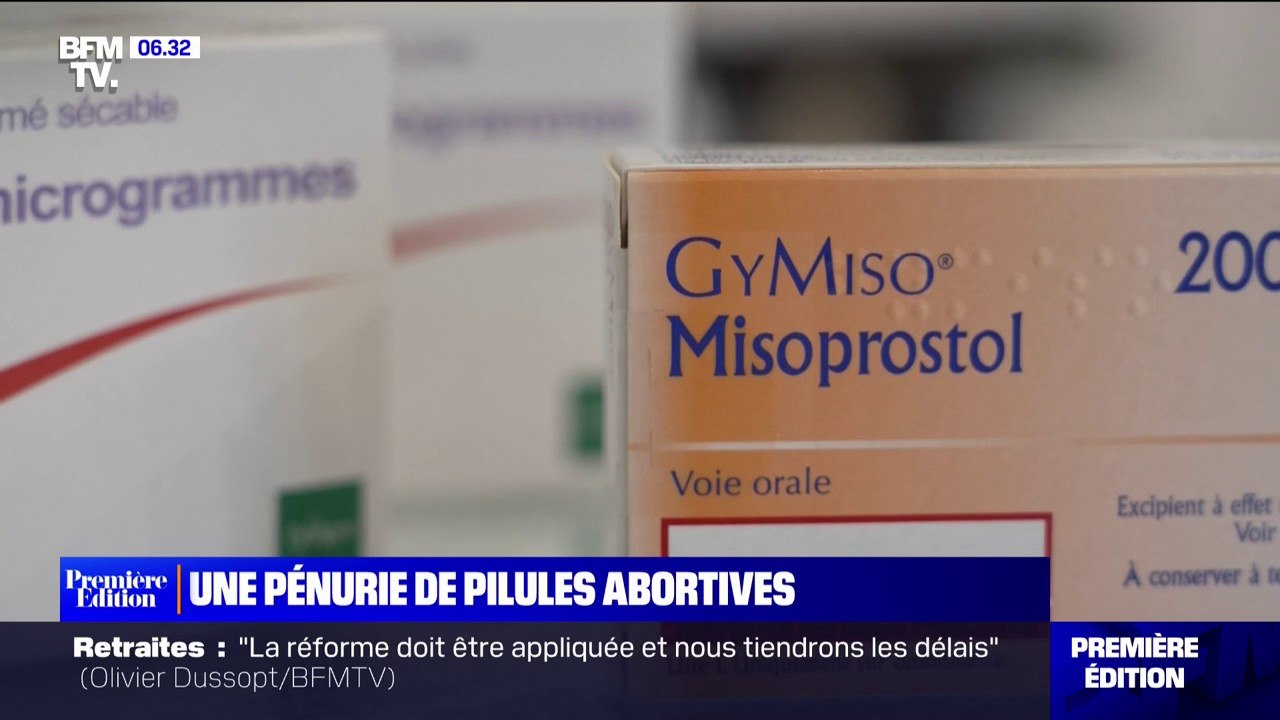 La France touchée par une pénurie de pilules abortives