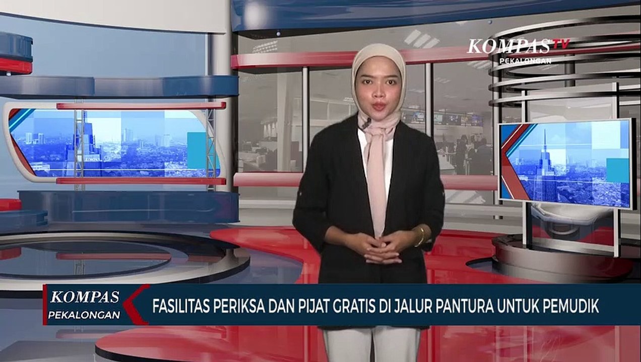 Satlantas Polres Brebes Jaring Ratusan Pemudik Motor untuk Pemeriksaan Kesehatan dan Pijat Gratis