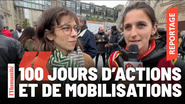 Retraites. À Saint-Denis, Macron accueilli par plusieurs centaines de manifestants déterminés à « ne rien lâcher »
