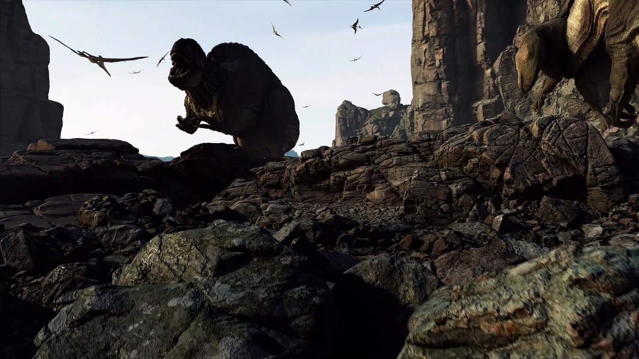 Dinosaur on Earth 3840x2160-25fps