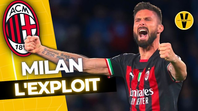 MILAN EN 1/2 de LDC grâce à GIROUD & MAIGNAN (AC Milan - Naples 1-1)