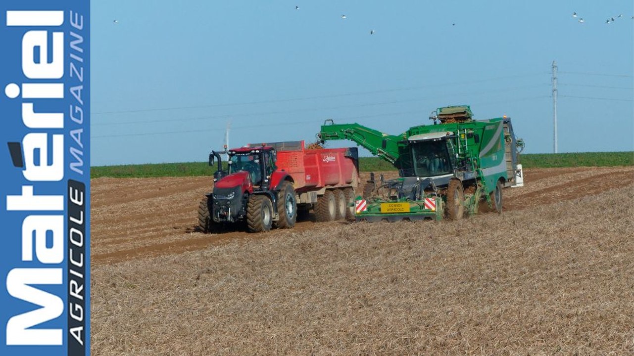 Une journée avec l'automotrice à pomme de terre Pouchain Oryx 4.75