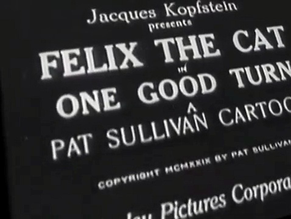 Felix the Cat Felix the Cat Short One Good Turn