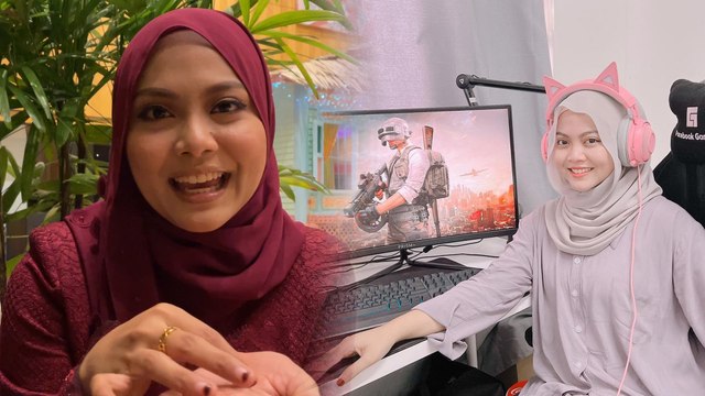Lain macam! Kenal BF di PUBG, Muna Shahirah rancang jumpa famili dalam game