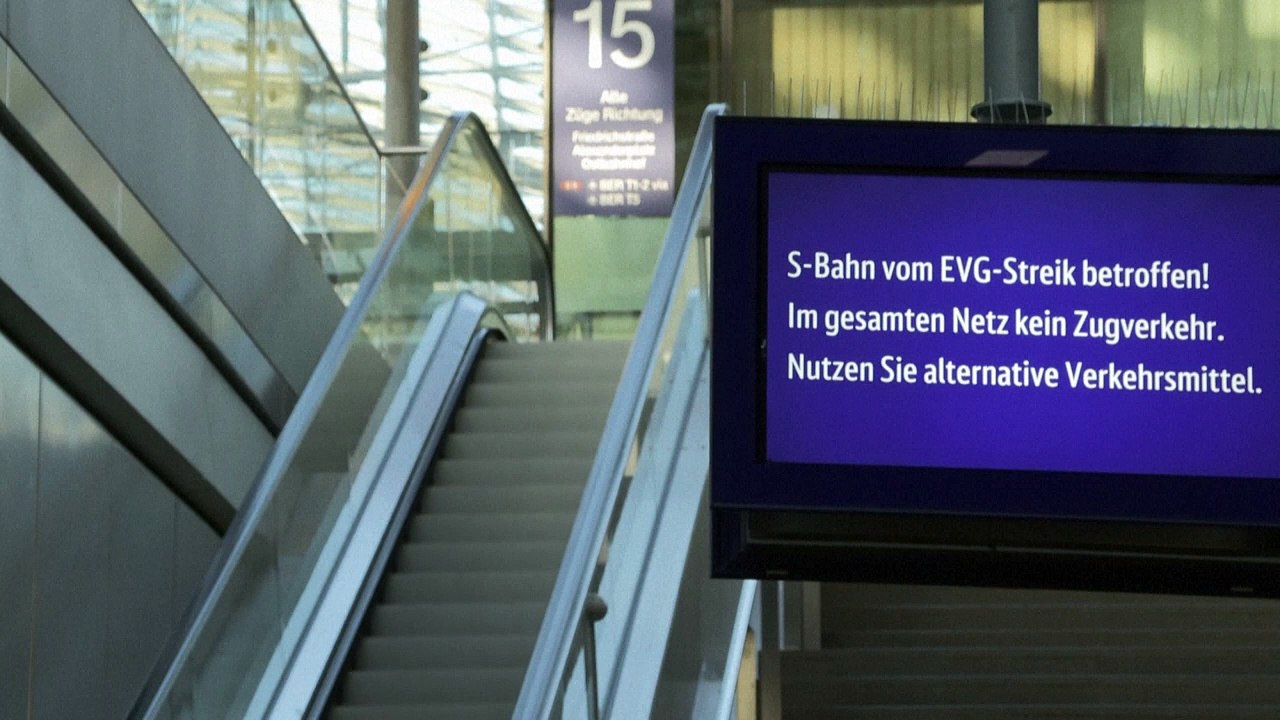 Bundesweiter Streik bei der Bahn am Freitag