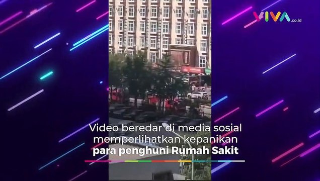 DETIK-DETIK Pasien Rumah Sakit di China Lolos dari Kebakaran