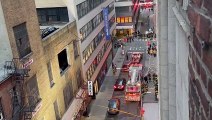 New York'ta otopark çökmesi sonucu 1 kişi hayatını kaybetti