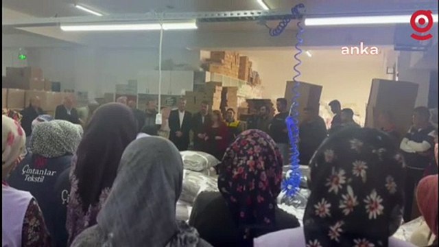 Gülizar Biçer Karaca, Denizli'de tekstil işçilerini ziyaret etti