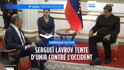 Au Venezuela, Sergueï Lavrov appelle à une union contre le "chantage" de l'Occident