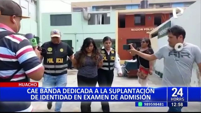 Huacho: cae banda dedicada a la suplantación de identidad en exámenes de ingreso