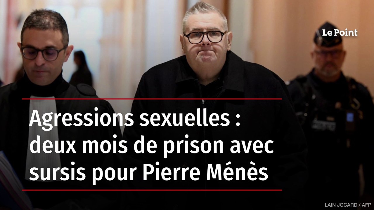 Agressions sexuelles : deux mois de prison avec sursis pour Pierre Ménès