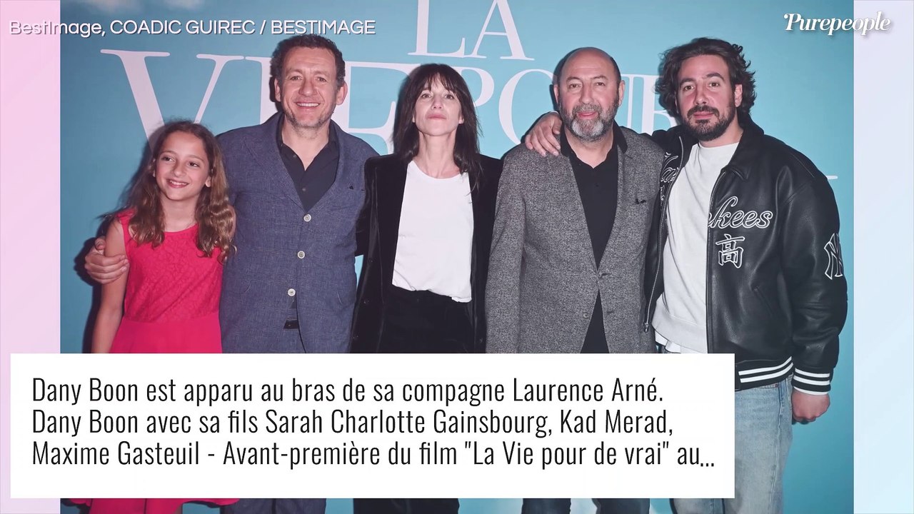 PHOTOS Dany Boon, papa de 5 enfants, dévoile le visage de sa fille Sarah, 13 ans, avec sa compagne Laurence Arné