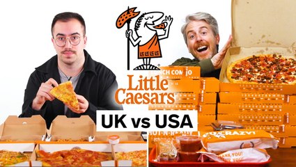 All the differences between Little Caesars pizza in the US and the UK