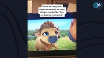 Padre se queja del adoctrinamiento en unos dibujos de Netflix: «Soy un bisonte no binario»