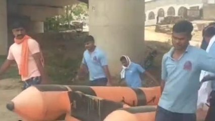 रीवा: पुल से एक व्यक्ति ने लगाई छलांग, तलाश में जुटी एसडीआरएफ की टीम