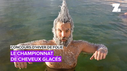 Compétitions d'hiver: le championnat de gel des cheveux