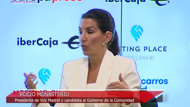 Monasterio critica el engaño de Sánchez y la ruptura de Ayuso con Vox