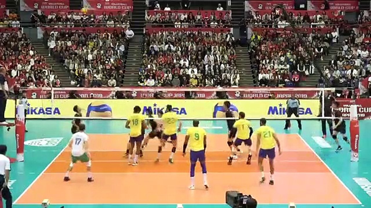 Volleyball_Japan_vs_Brazil_Amazing_Highlights_World_Cup_19 video